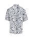 Womens/ladies Salise Large Floral Lightweight Shirt Navy White Regatta-3