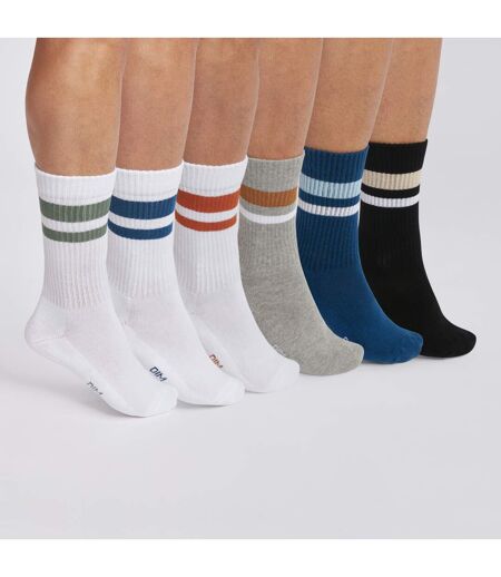 Lot de 6 paires de chaussettes en coton EcoDim Sport