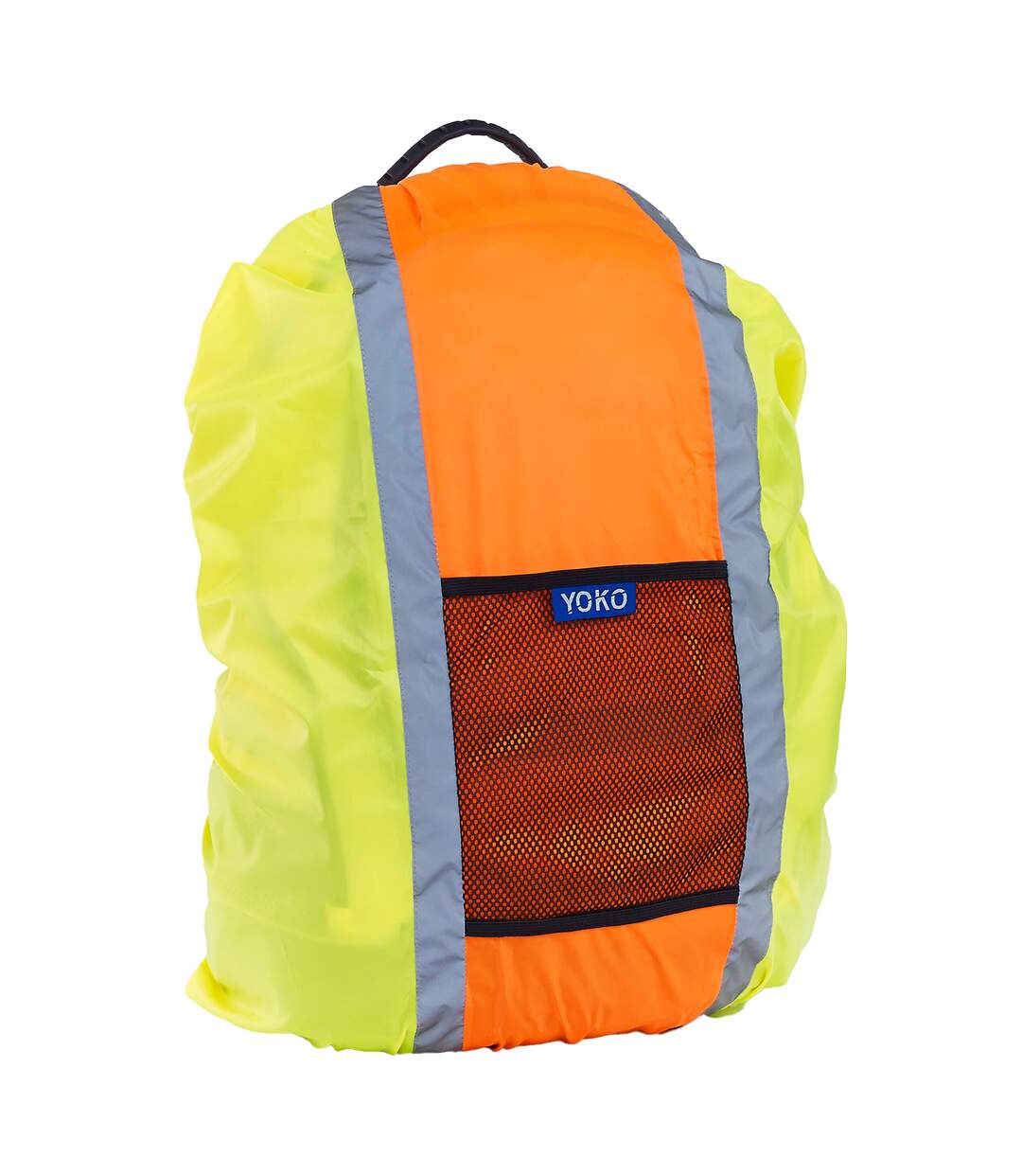 Housse De Sac À Dos Taille Unique Jaune Orange Yoko-1