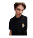 Mens Regular Short-sleeved Polo Shirt Black Hugo Boss-4