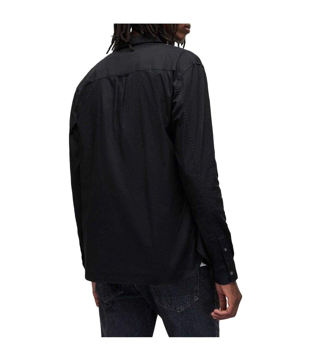 Chemise Manches Longues Hawthorne Homme Noir AllSaints-3
