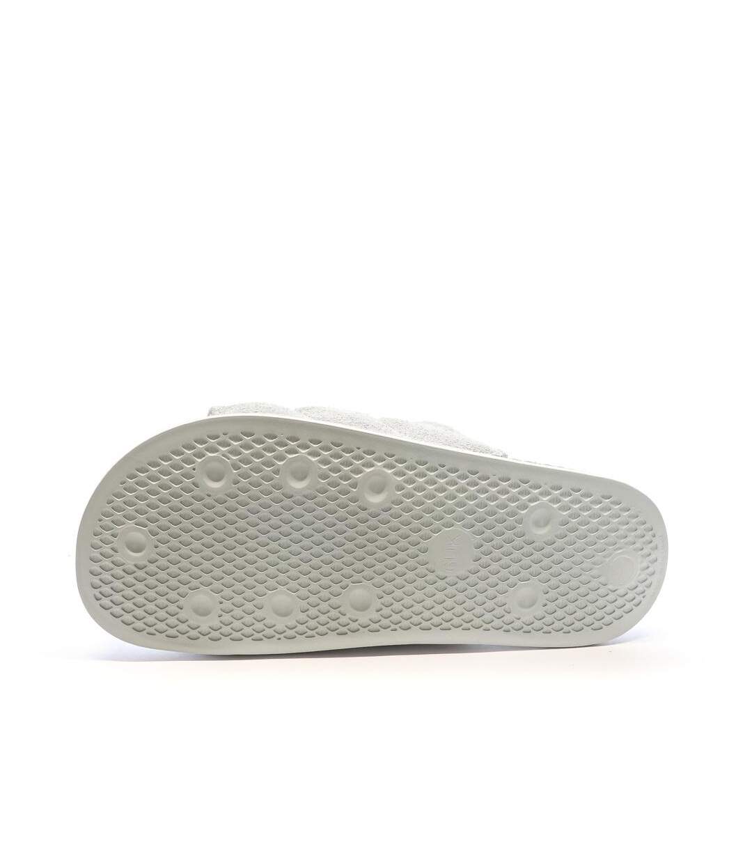 Claquettes Grises Femme Adidas Adilette Essential - 38-2