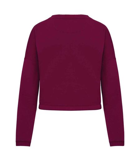 Sweat court femme violet cerise Native Spirit