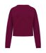 Sweat court femme violet cerise Native Spirit-2