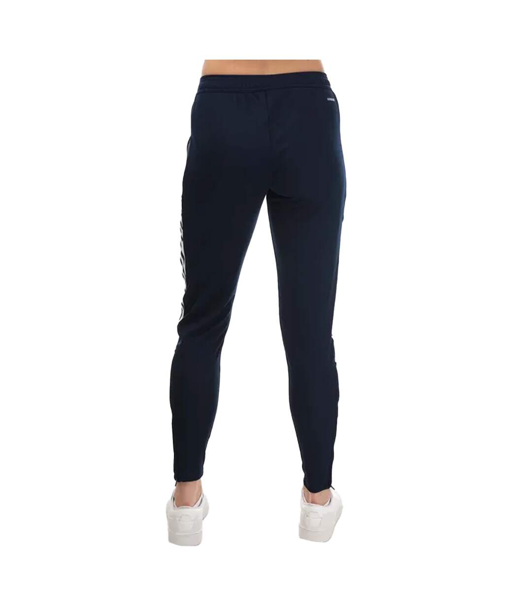 Womens/ladies tiro 21 football training jogging bottoms navy Adidas-2