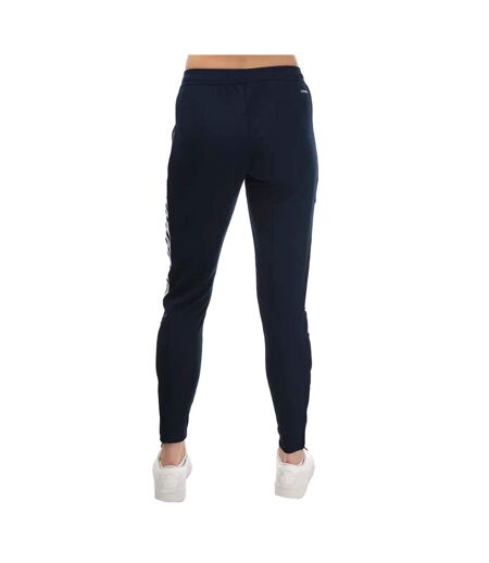 Womens/ladies tiro 21 football training jogging bottoms navy Adidas