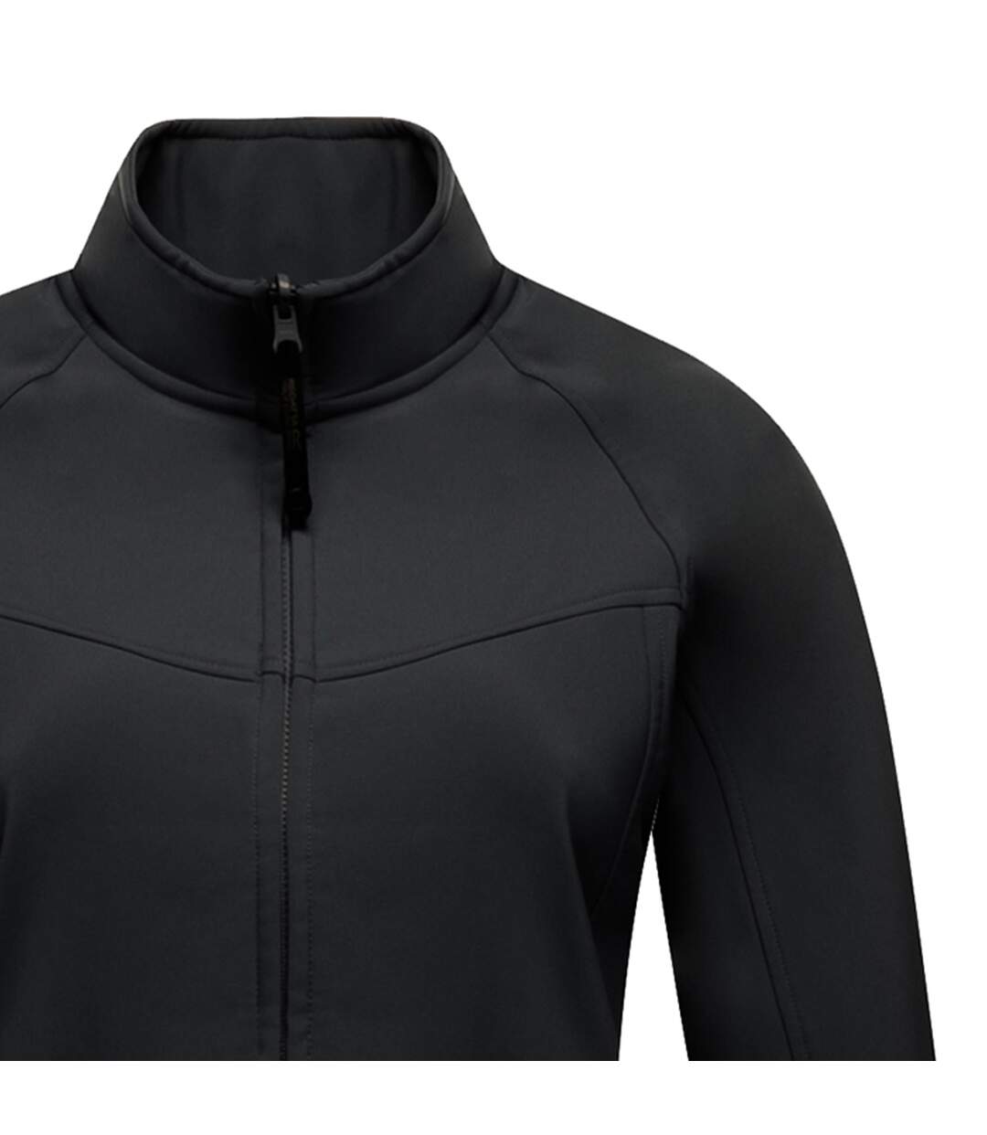 Regatta Womens/Ladies Uproar Softshell Jacket (Water Repellent & Wind Resistant) (All Black) - UTRW1212-3