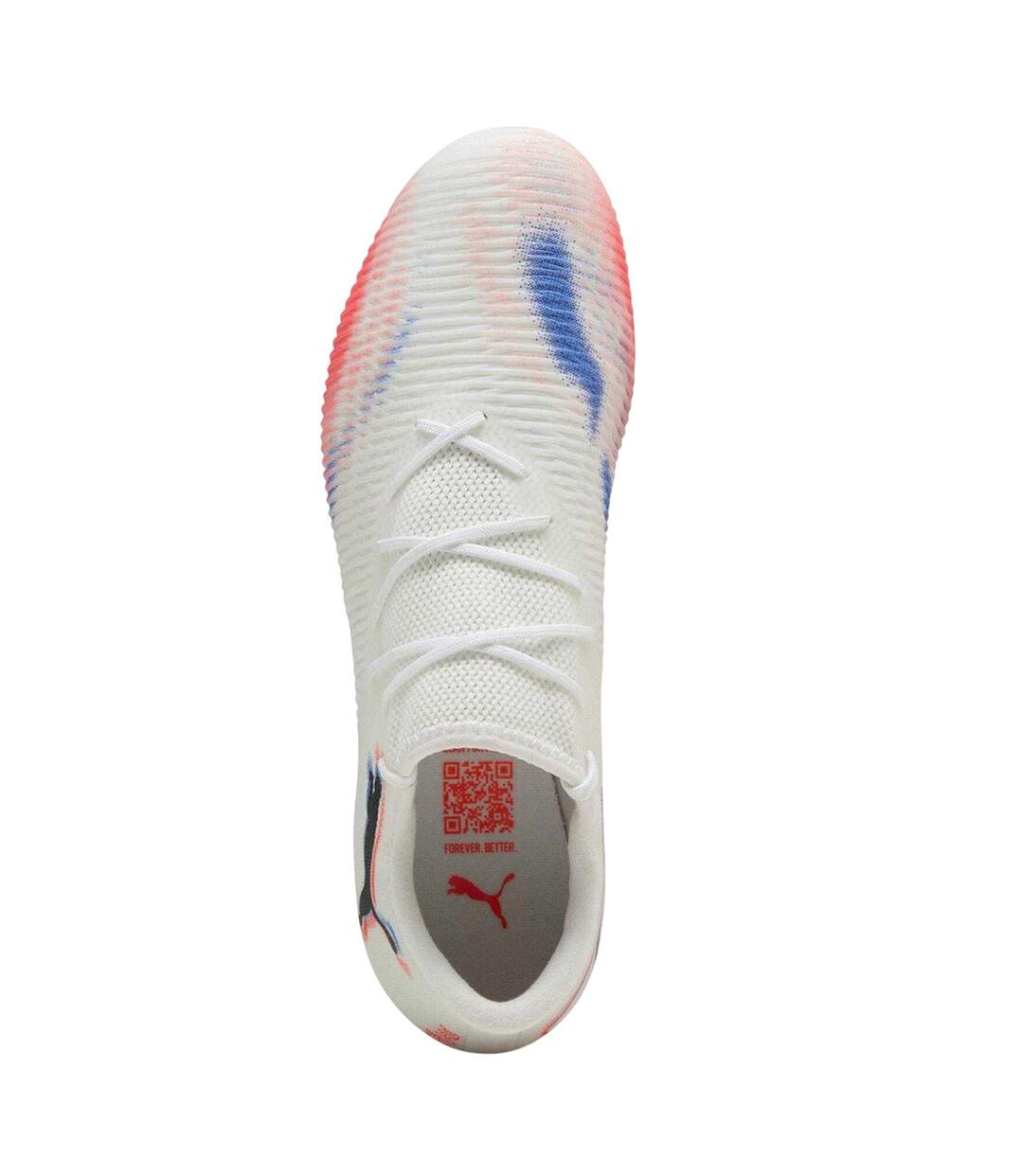Mens Future 8 Match Low Cut Firm Ground Football Boots  White Puma-3