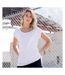 Skinni Fit - T-shirt - Femme (Blanc) - UTRW1371