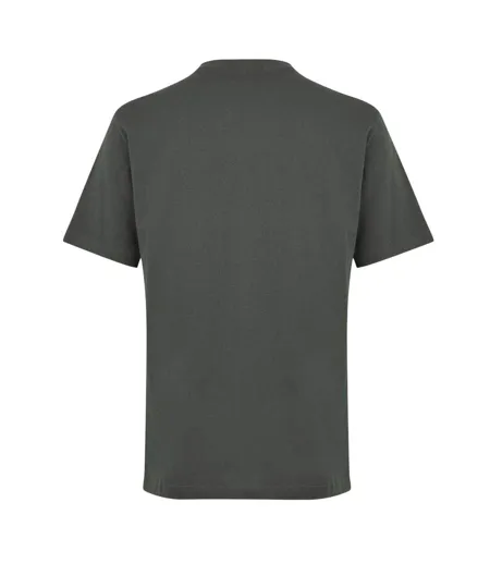 Mens Crew Neck Regular Short-sleeved T-shirt Green Daily Paper