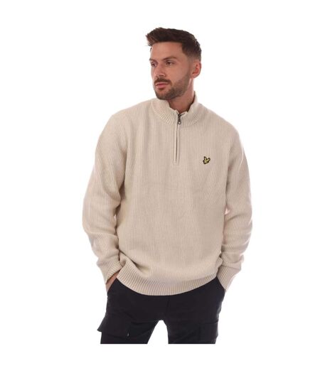 Sweat Style Cousu Shaker Homme Beige Lyle & Scott