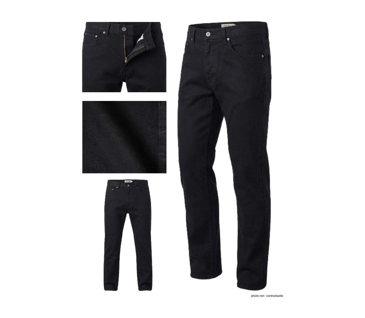 Jean 5 poches braguette zippée MIAMI-3