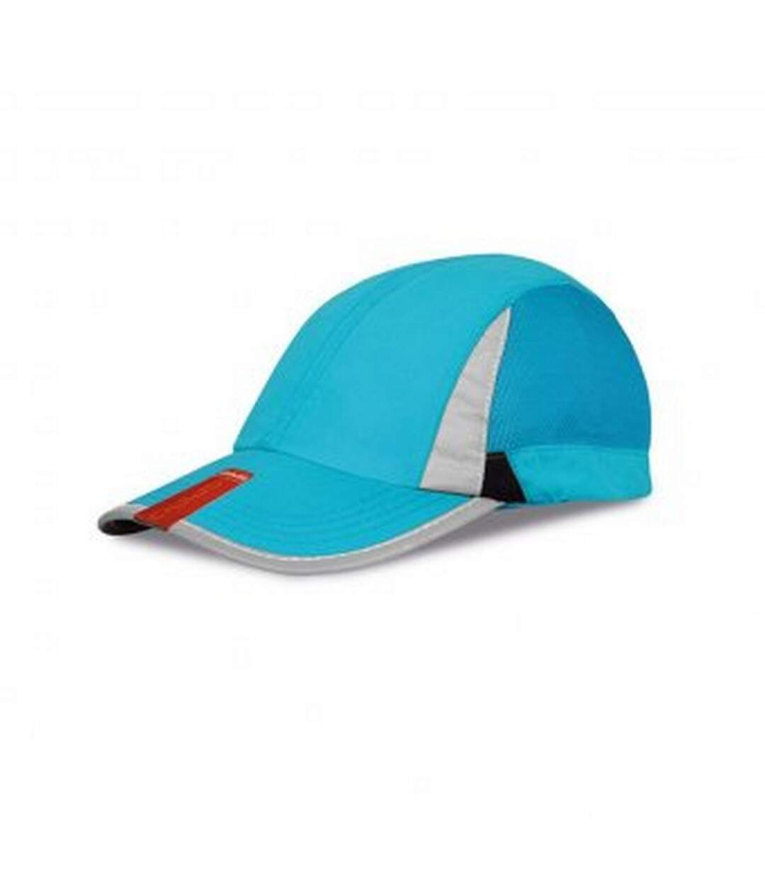 Spiro Unisex 2 Panel Sport Baseball Cap (Aqua/Black) - UTPC2308-1