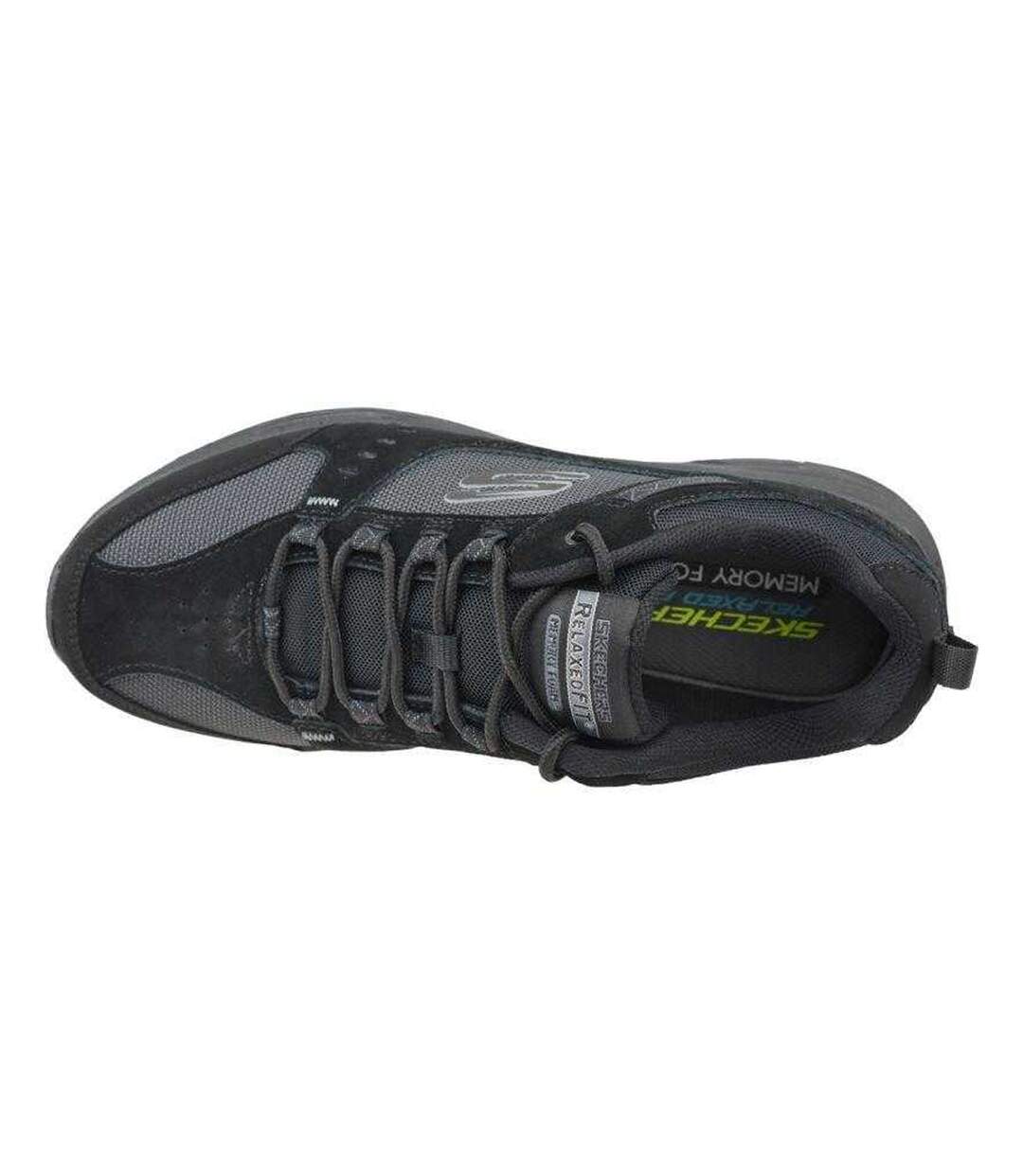 Chaussures De Marche Coupe Décontractée Oak Canyon Homme Noir Skechers-3