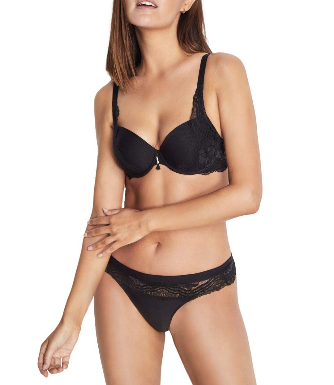 Soutien-gorge triangle plongeant Ludovica Selmark