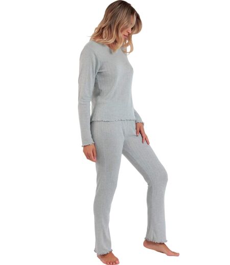 Pyjama pantalon top manches longues Soft Canale Admas