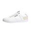 Mens Kit Leather Flat Trainers White Wrangler-1
