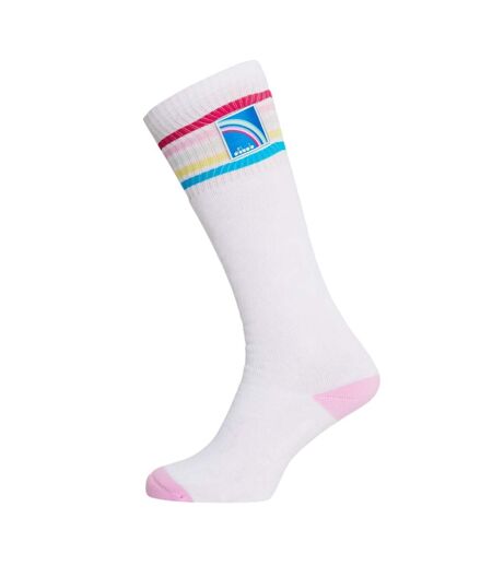 Unisex Adult Unicorn Knitted Crew Socks Optical White Diadora