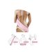 Bande Exfoliante Stretch 19x37cm Rose-3