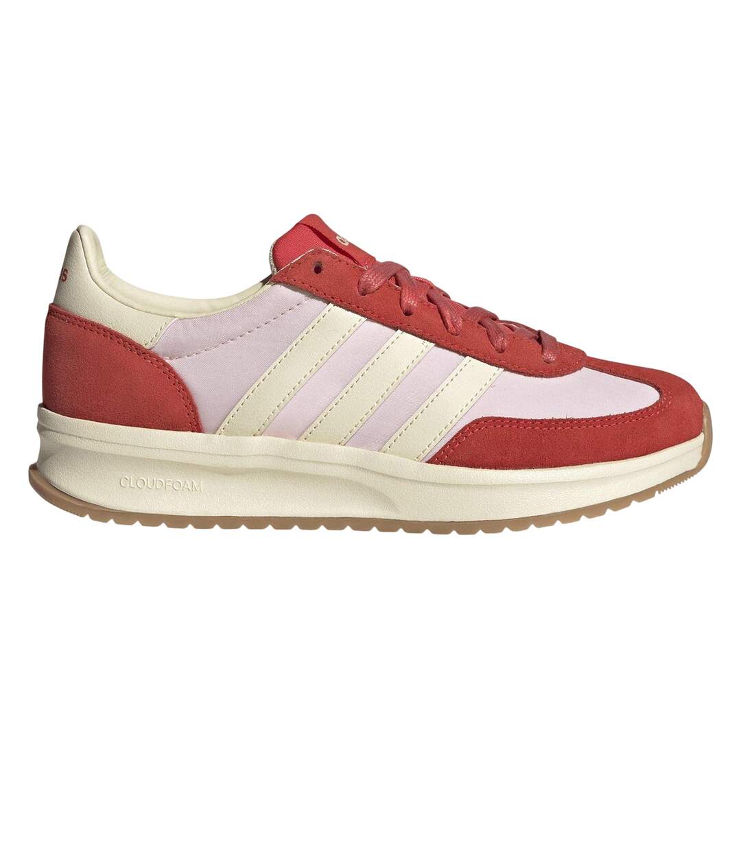 Baskets Motif/style Rétro Run 70s 2.0 Femme Rouge Rose Adidas-1