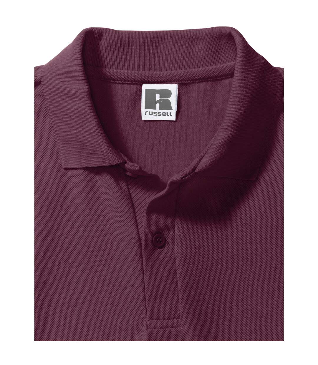 Polo homme bordeaux Russell