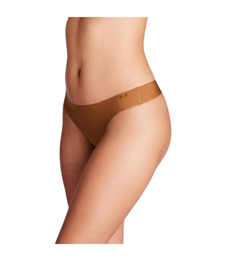 Lot De 3  Strings Motif/style Uni Femme Marron Under Armour