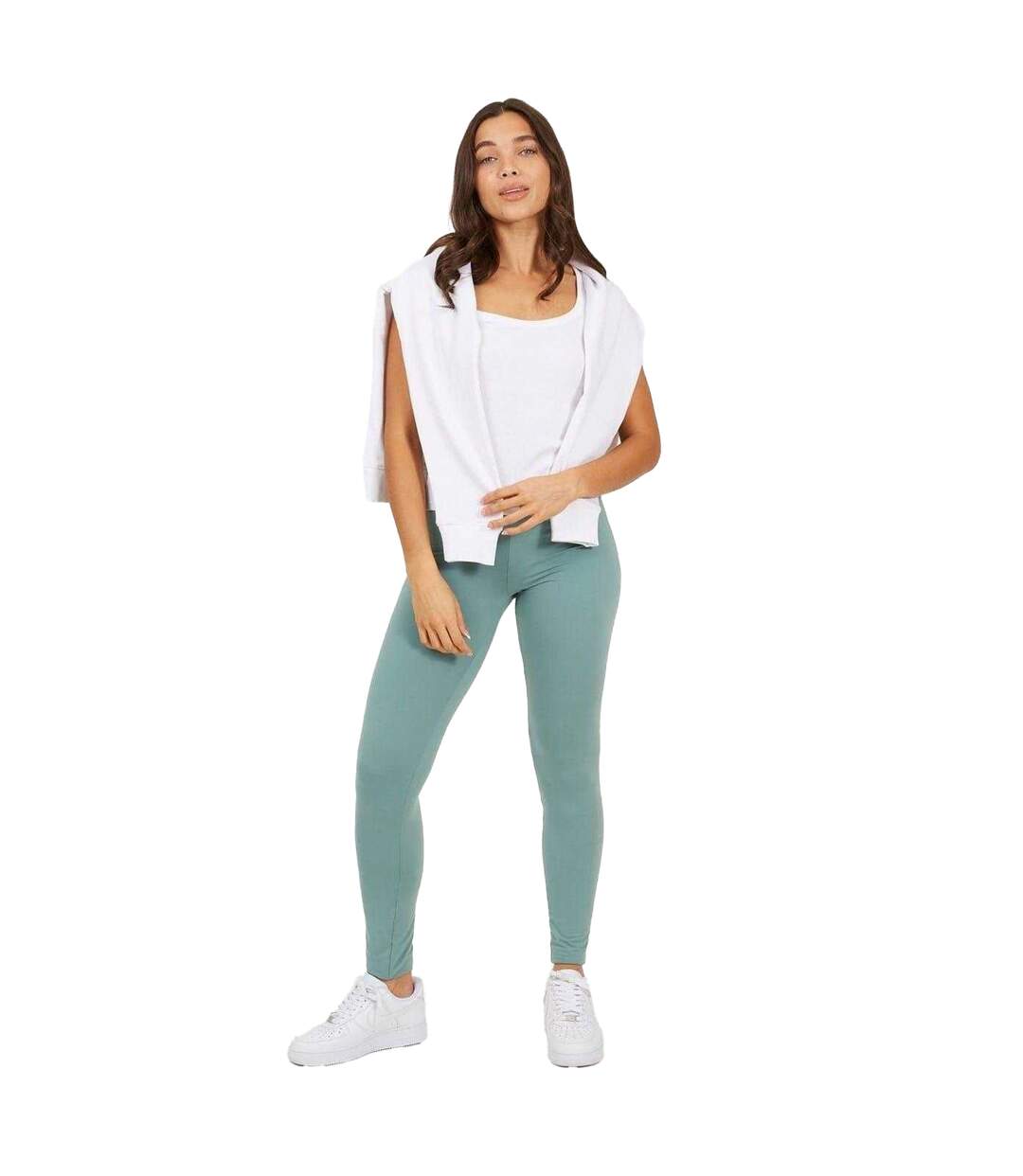 Womens/ladies Leggings Sage Brave Soul-1