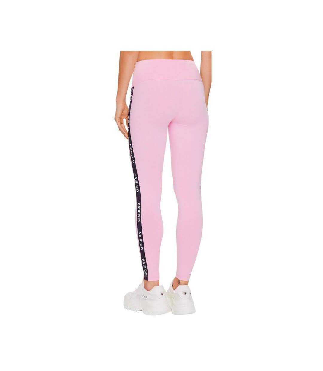 Legging Femme Rose Noir Guess-2