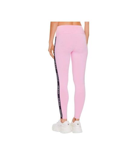 Legging Femme Rose Noir Guess