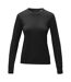 Elevate Womens/Ladies Zenon Pullover (Solid Black)