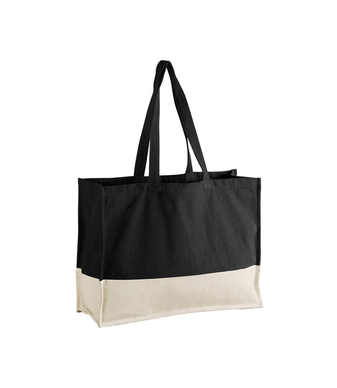 Sac De Courses Earthaware Taille Unique Noir Beige Pâle Westford Mill-1