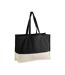 Sac De Courses Earthaware Taille Unique Noir Beige Pâle Westford Mill-1