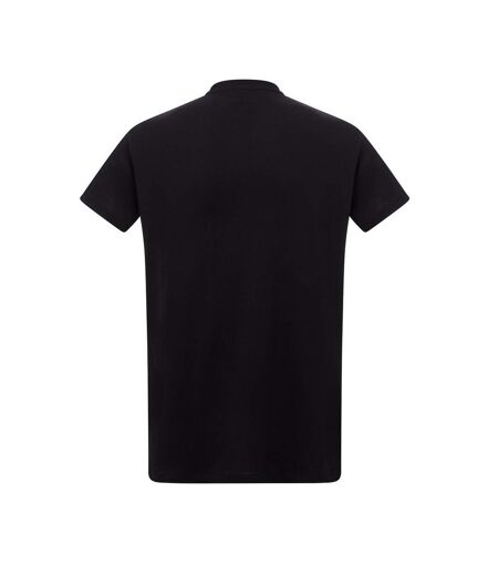 T-shirt Motif/style Uni Femme Noir JHK