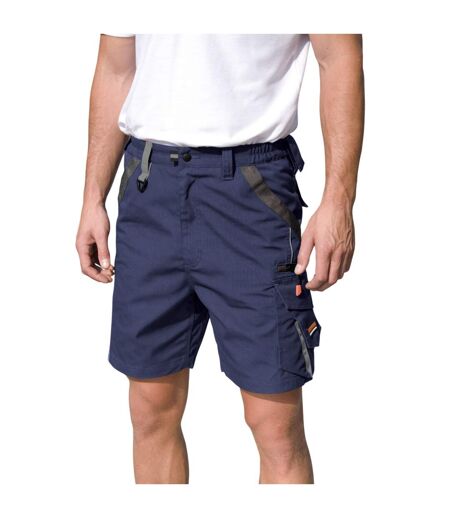 Short Technical Homme Bleu Marine Noir WORK-GUARD By Result