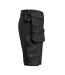 Mens Craftsman 4 Way Stretch Shorts Black Jobman-3