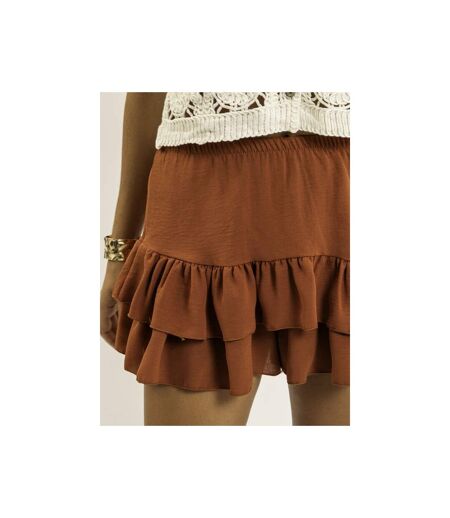 Short à volants effet jupe XEPINE - Dona X Lisa