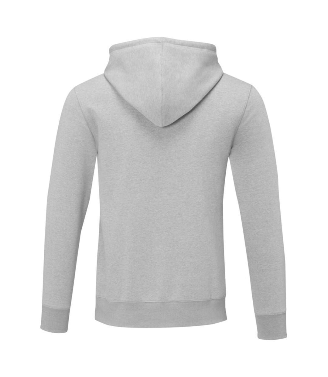 Sweat à capuche charon homme gris chiné Elevate