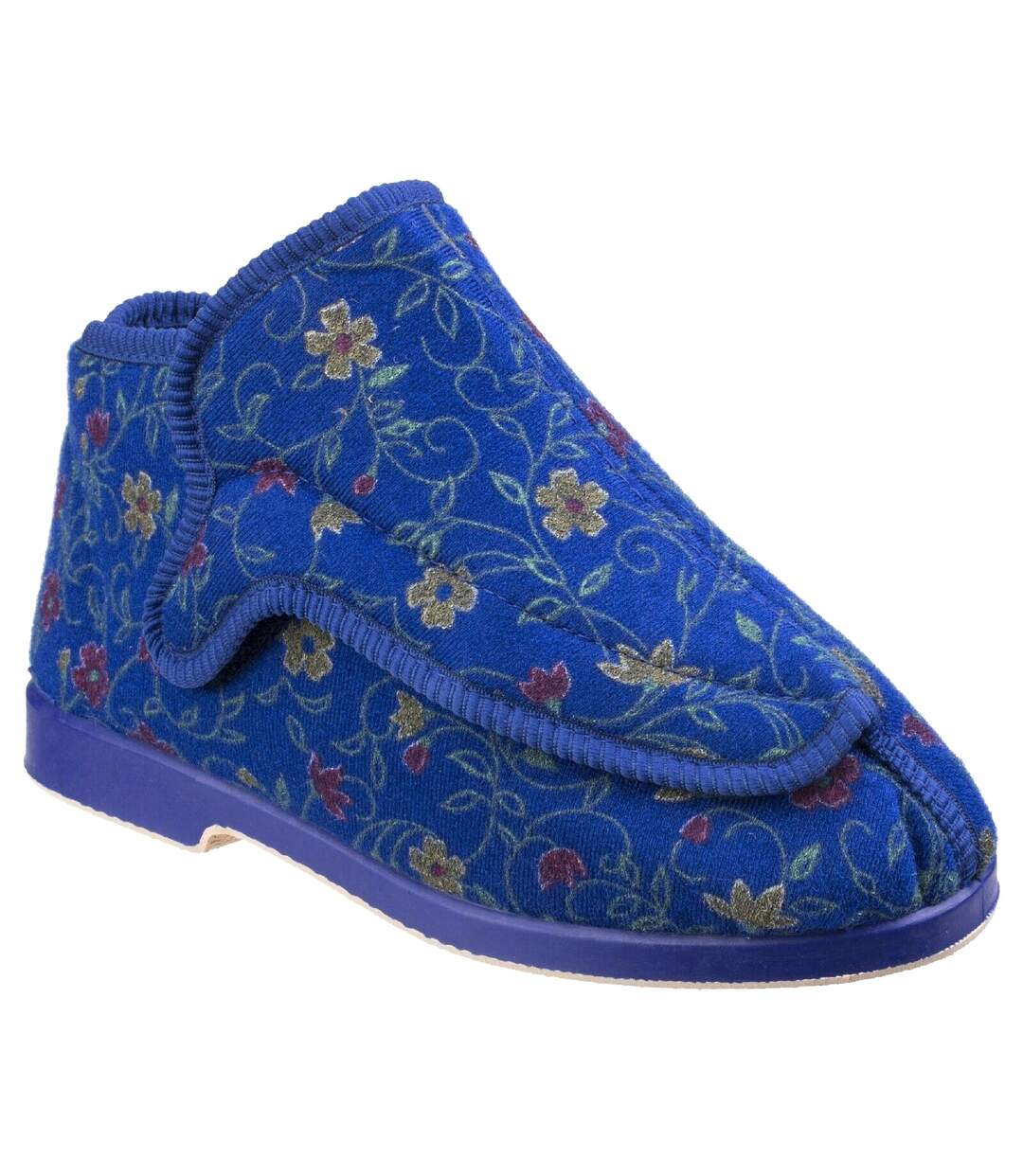 Rhona chaussons femme bleu GBS