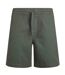 Mens weston canvas shorts army green Weird Fish-1