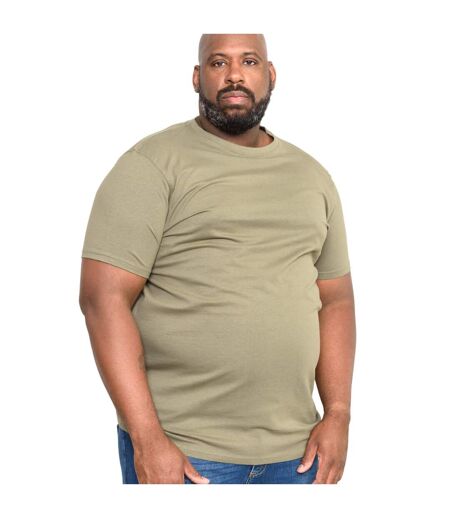 Duke Mens Flyers-2 Kingsize Crew Neck T-Shirt (Khaki) - UTDC170