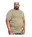 Duke Mens Flyers-2 Kingsize Crew Neck T-Shirt (Khaki) - UTDC170-3