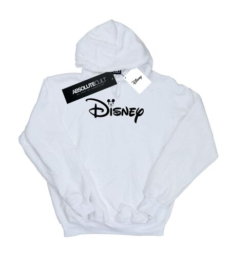 Disney - Sweat à capuche MICKEY MOUSE HEAD LOGO - Femme (Blanc) - UTBI11439