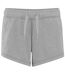 Comfy Co Womens/Ladies Elasticated Lounge Shorts (Heather Gray)