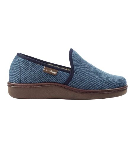 Chaussons Oliver Femme Bleu Lazy Dogz