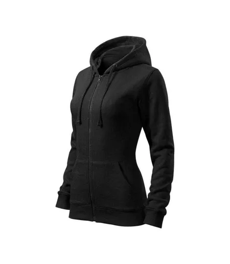Womens/ladies Trendy Hoodie Black Malfini