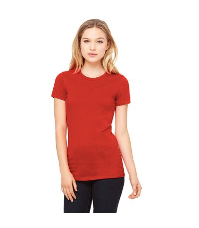 Bella Ladies/Womens The Favourite Tee Short Sleeve T-Shirt (Red) - UTBC1318