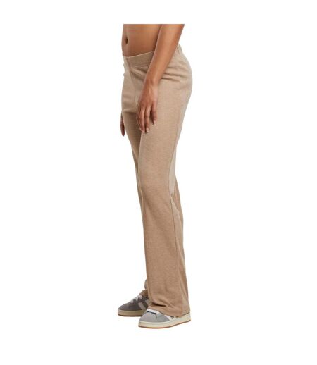 Pantalon Motif/style Côtelé Femme Beige Chiné Urban Classics