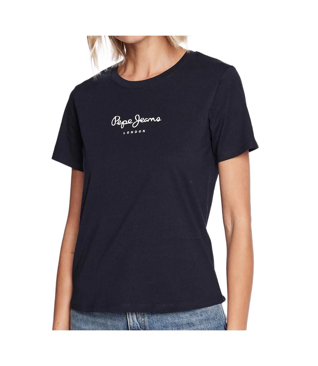 T-shirt Marine Femme Pepe jeans Wendy - S-1