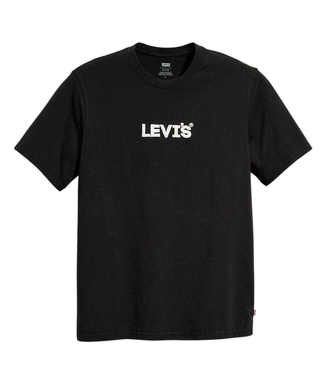 T-shirt Motif/style Logo Homme Noir Levis-1