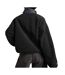 Sweat noir femme converse sherpa half - m-2